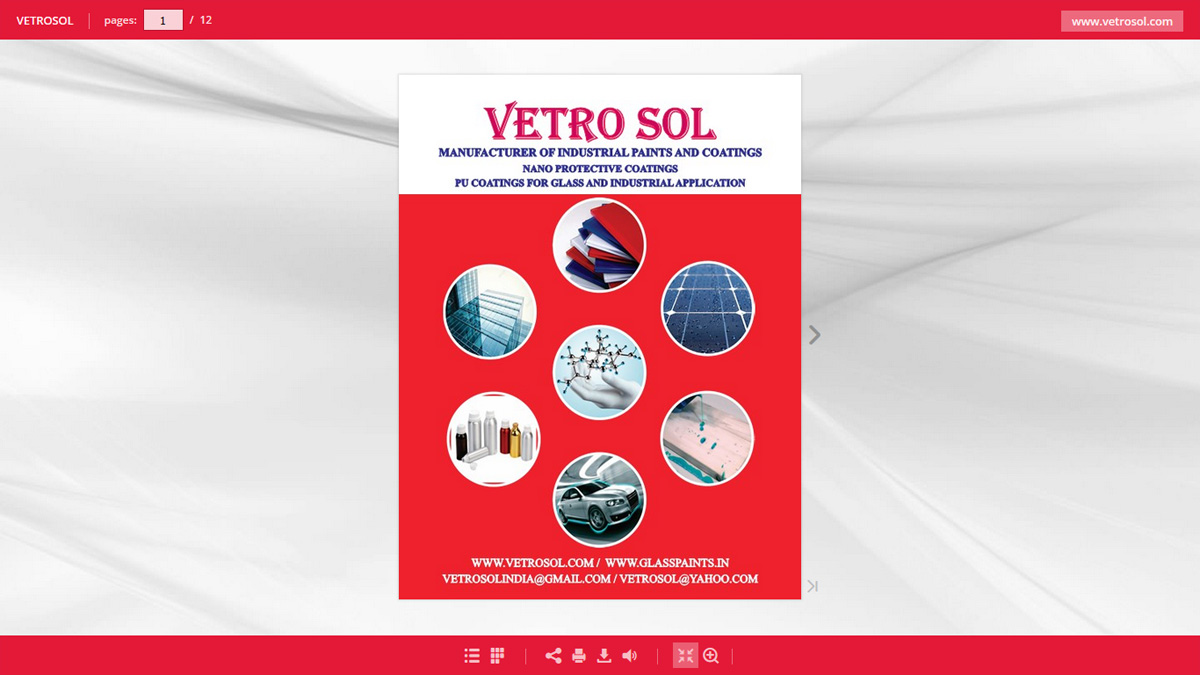 Vetrosol E-Catalog - Industrial Paints & Coatings E-Catalog
