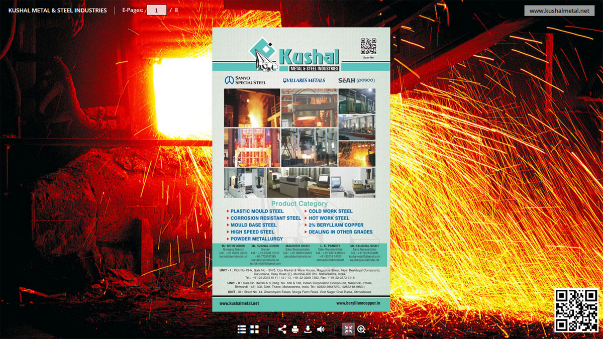 Kushal Metal & Steel Industries E-Catalog - Product Category E-Catalog